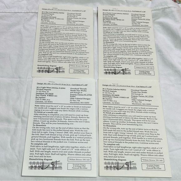 Eventides Designs Needle Keepers - Series of Four Seasons Cross Stitch P… - Picture 10 of 11